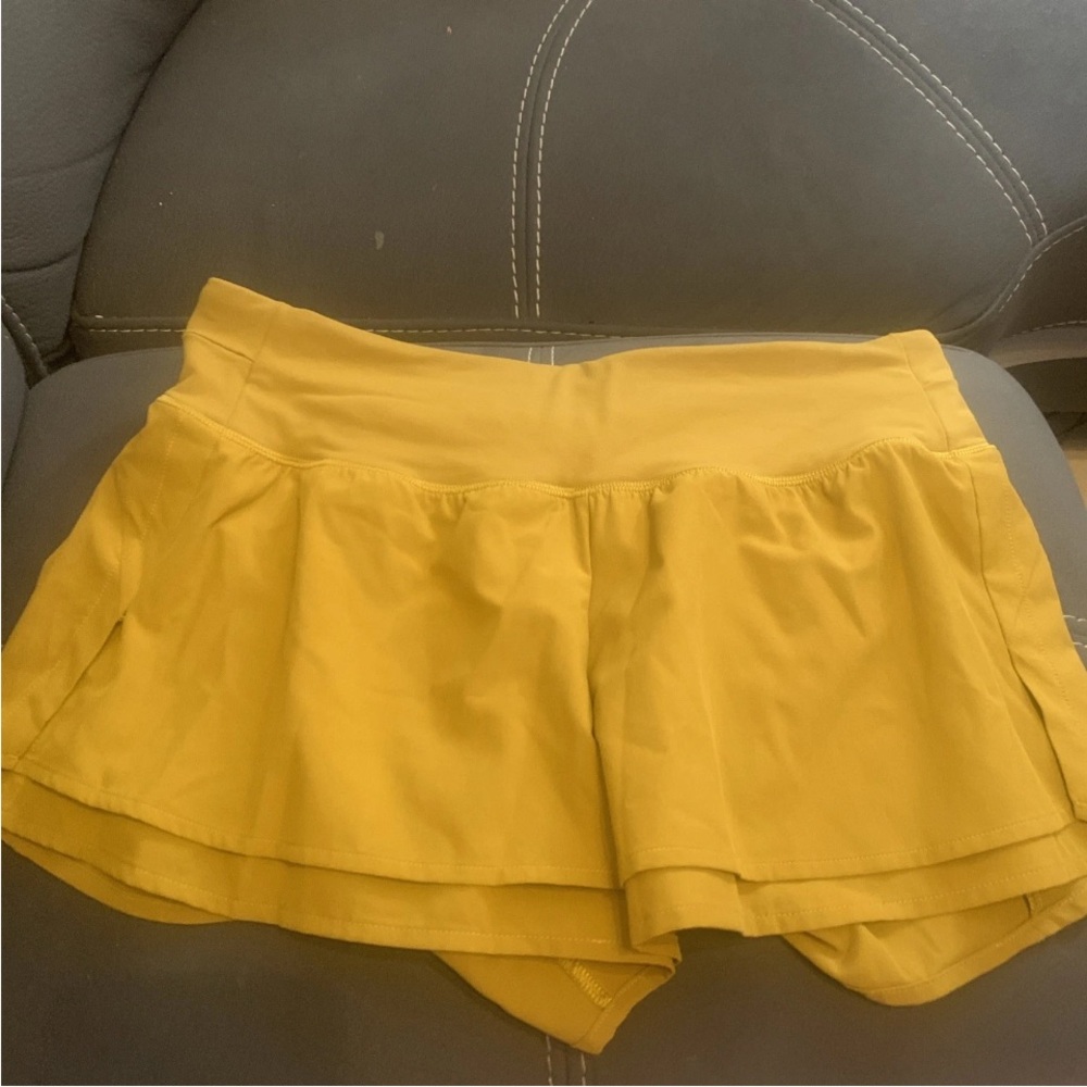 Yellow Women's Shorts